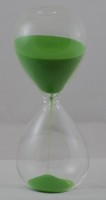5-Minuten-Sanduhr grüner Sand